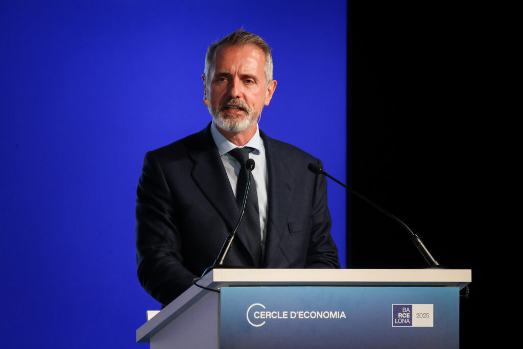 Marc Murtra, president de Telefónica i impulsor de la gigafactoria d'intel·ligència artificial a Móra la Nova / JORDI BORRÀS (ACN)