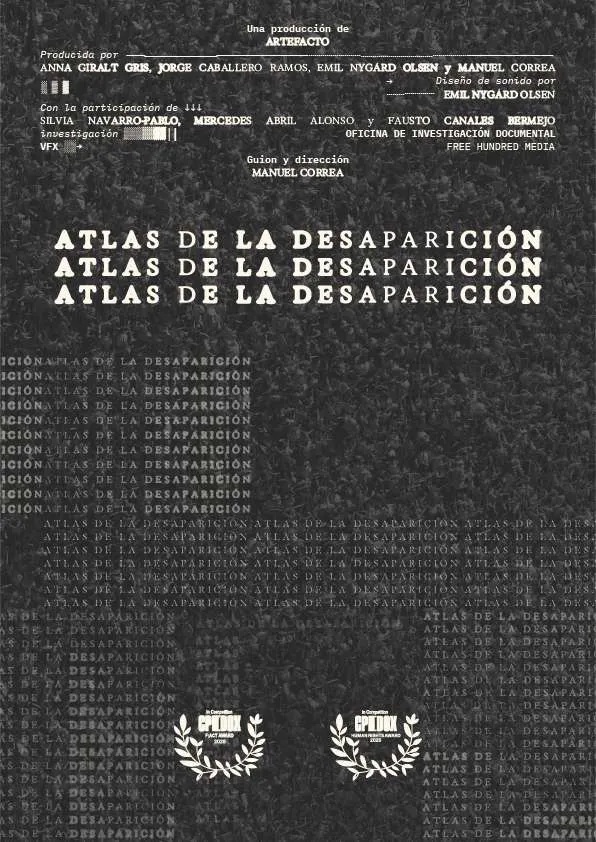 'Atlas de la desaparición', de Manuel Correa