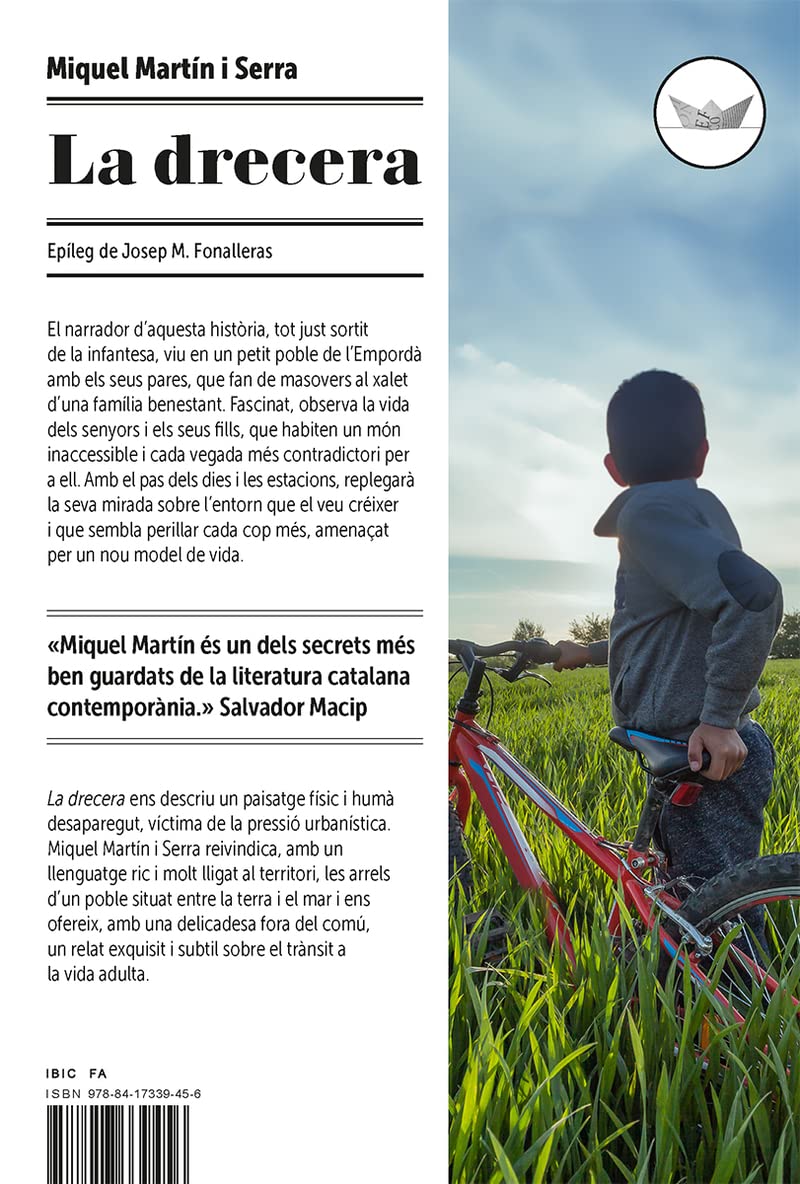 Helena Martín recomana el llibre 'La drecera', de Miquel Martín