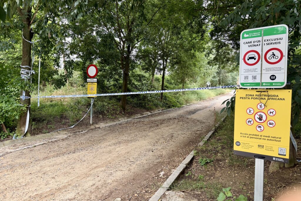 Collserola restriccions obertura tancament parc